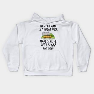Don't underestimate this old man! Kids Hoodie